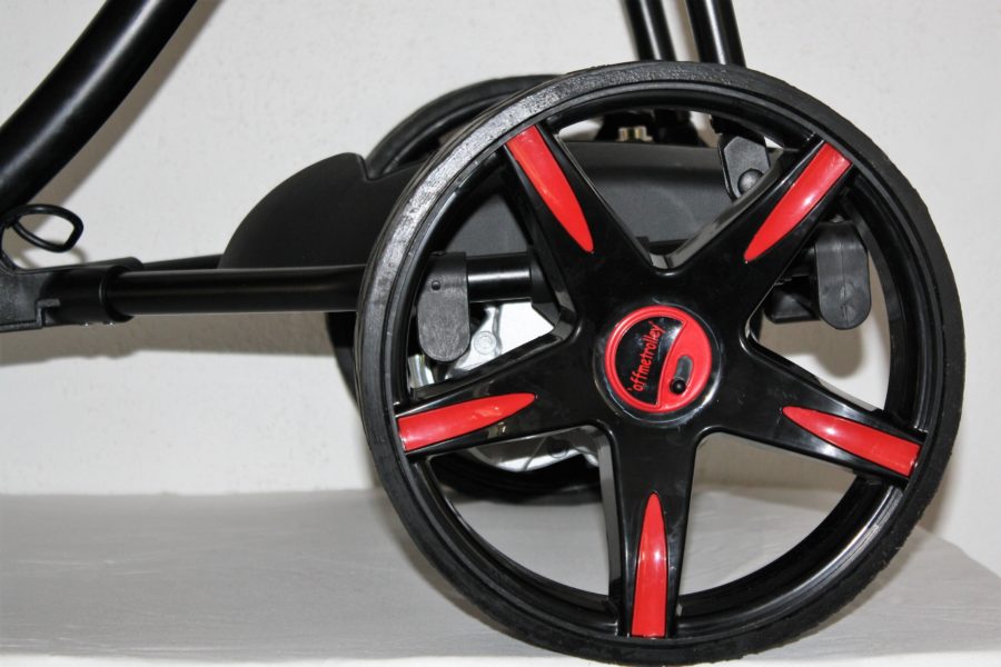 Golf Trolley Wheels Z1 Black Off Me Trolley